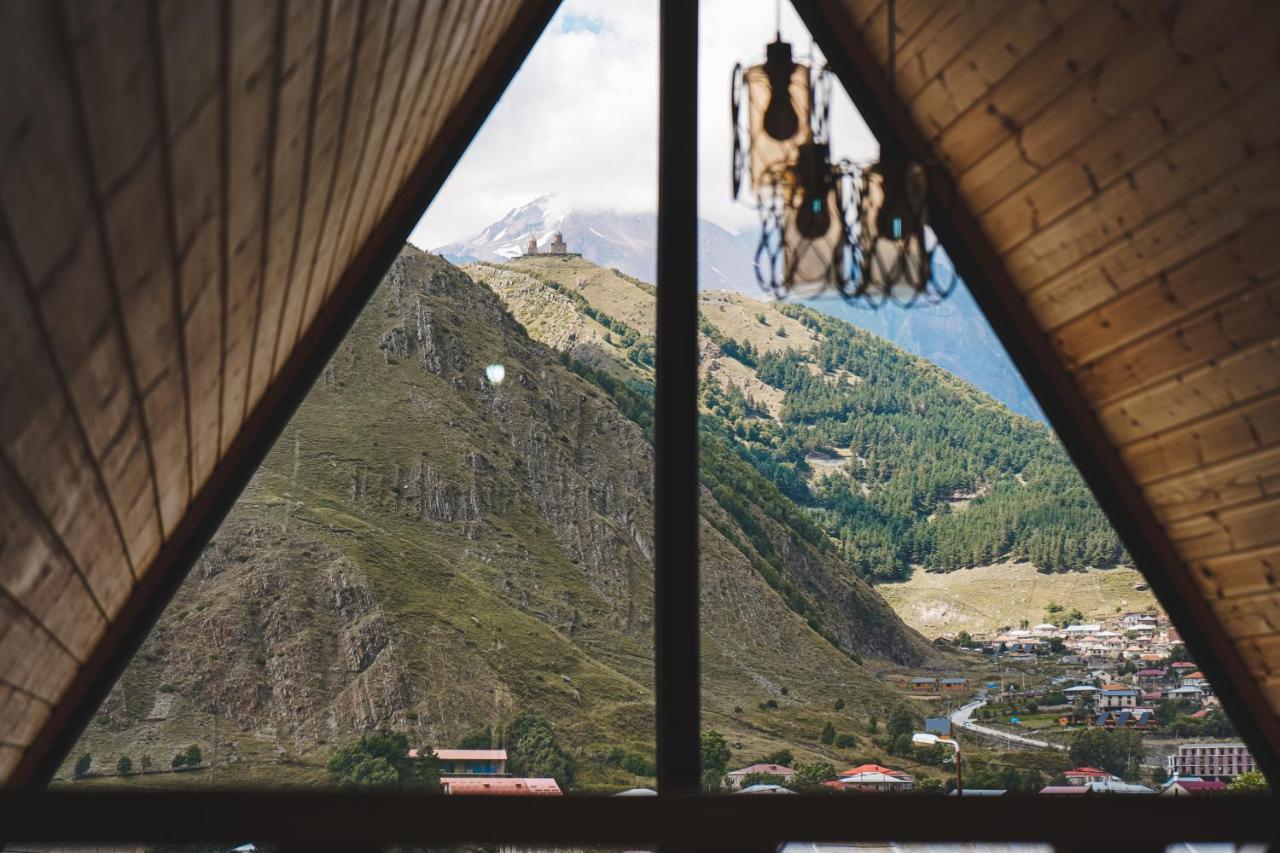Vaso-Levani Kazbegi Cottage Eksteriør billede